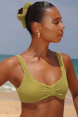 'Olive' Scrunch Scrunchie