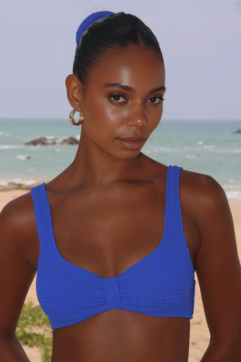 'Azure' Scrunch Scrunchie