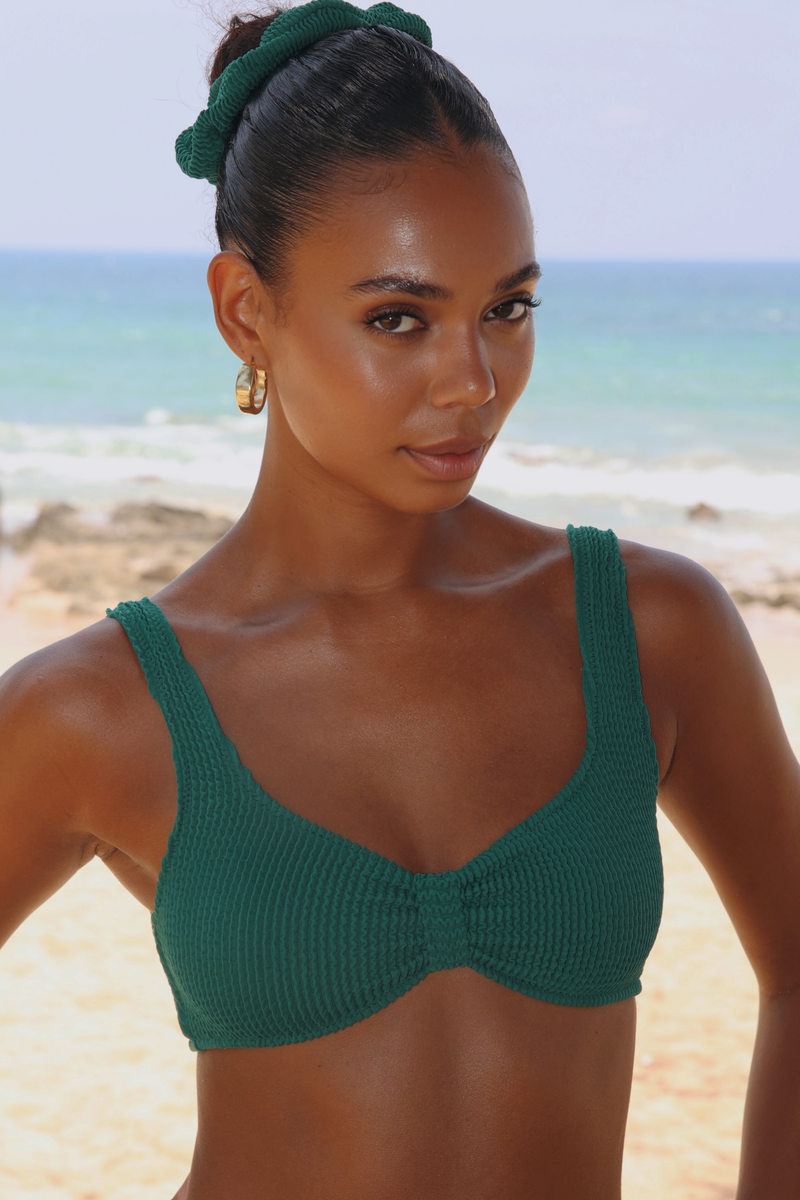 'Pine' Scrunch Scrunchie