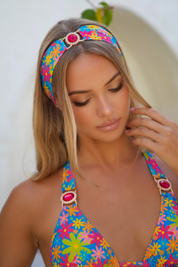 Summer of Love 'True Love' Mellow Hippie Crystal Headband